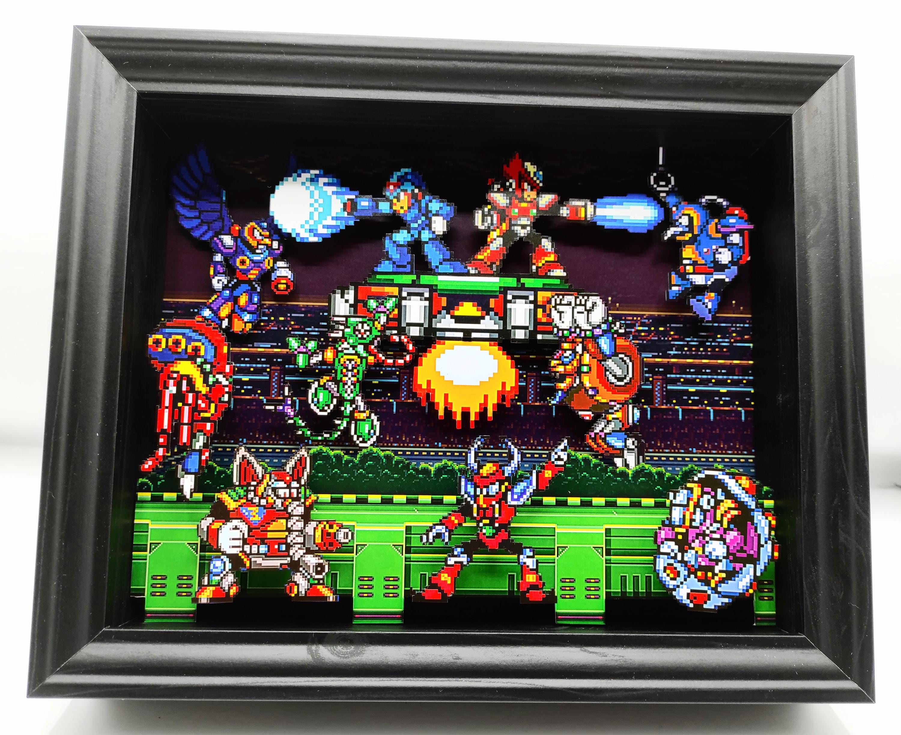 ストリートファイター ピクセルフレーム ☆PixelFrames☆ストリート