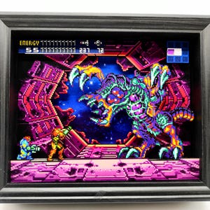 Metroid fusion shadowbox