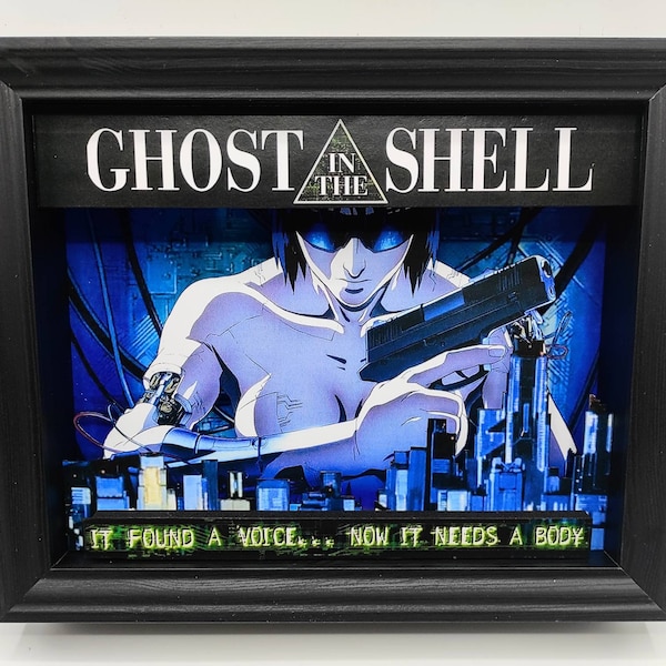 ghost in the Shell shadowbox