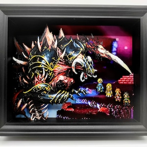 Octopath Traveler Shadow Box