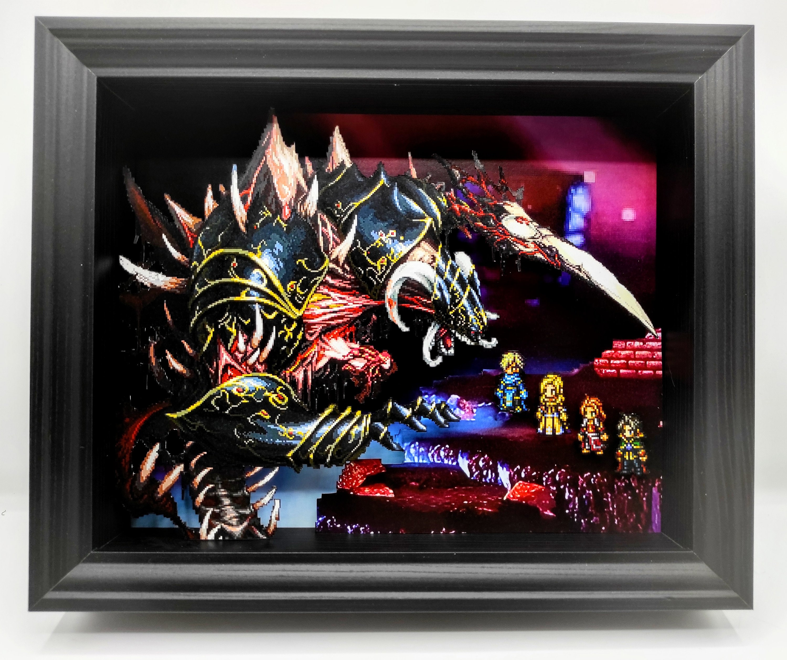 Octopath Traveler Shadow Box - Etsy