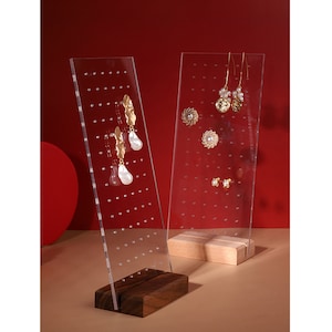 Earring holder stand, 42/70 Pairs, Earrings Display Rack, Stud Holder, Earring Display Stand,  Earring display tree, earring holder frame
