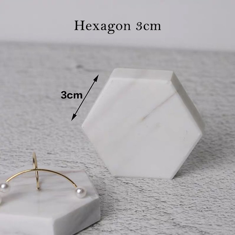 White marble jewelry display Jewelry display set Jewelry Etsy