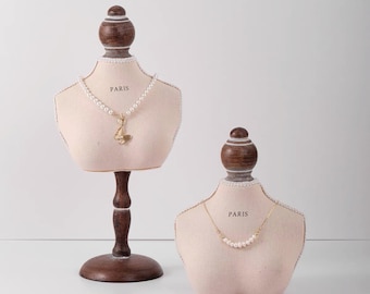 Retro ketting display buste, sieraden displaystandaard, sieraden display set, sieraden etalagepop