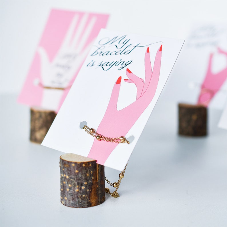 Bracelet Stand Bracelet Card Holder Bracelet Organizer Etsy