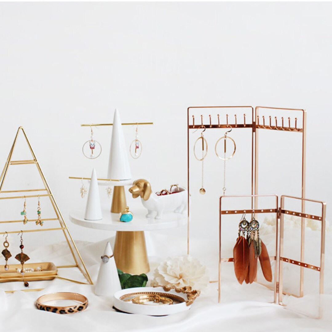 Modern Minimalist Boho Jewelry Display Holder, Jewelry Organizer