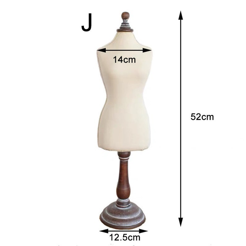Mannequin Jewelry Display Stand Wood Jewelry Holder Necklace Etsy