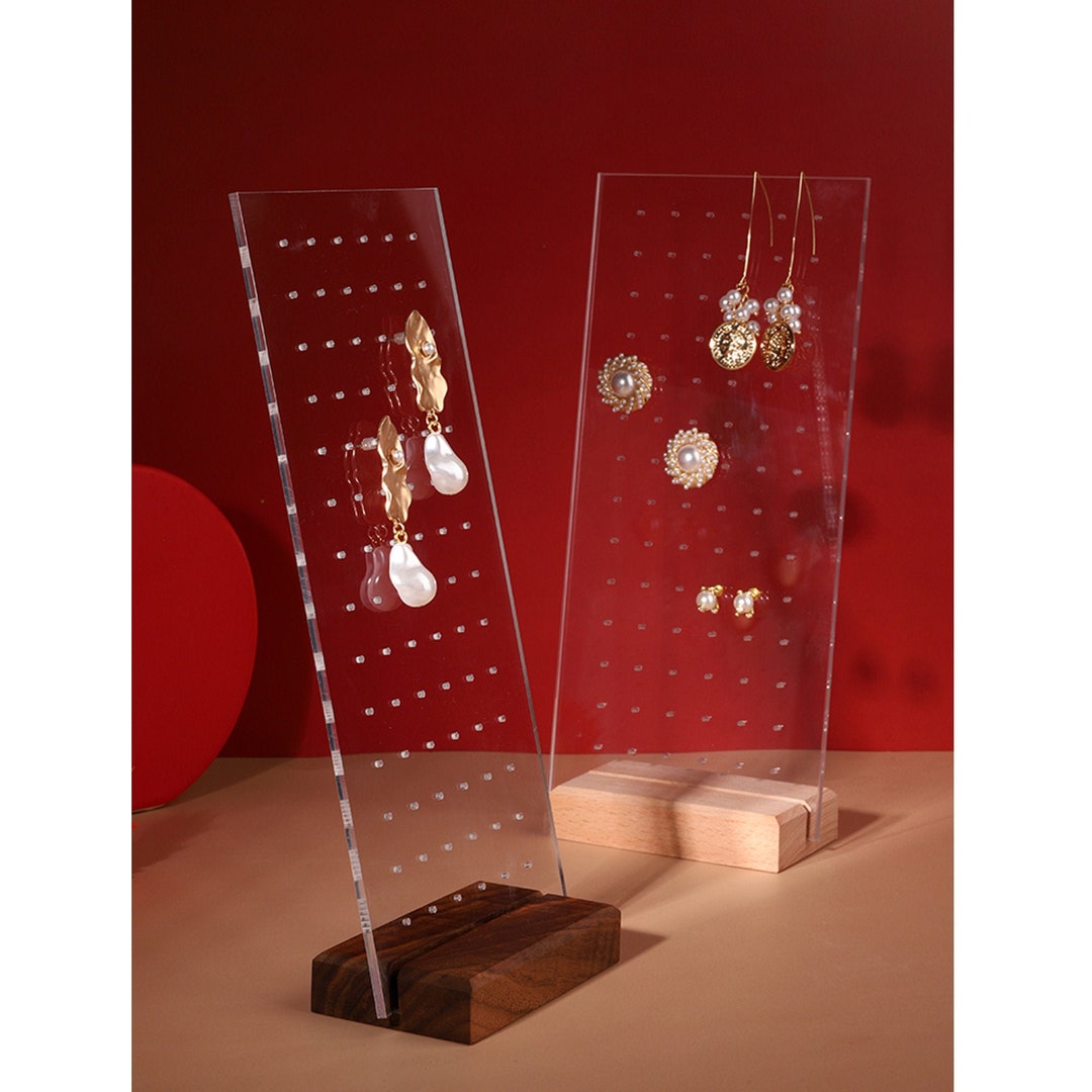 Earring Holder Stand, 42/70 Pairs, Earrings Display Rack, Stud Holder