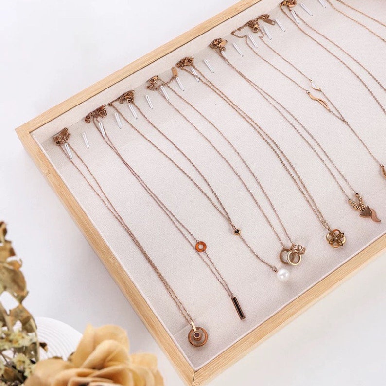 Velvet Jewelry Display Tray Earrings Display Case Ring Etsy