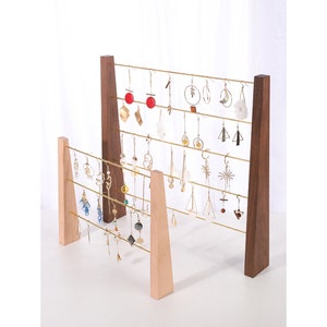 3 Tier 5 Tier Oorbellen Display Stand, Oorbellen Organizer, Oorbellen Rack, Oorbel houder Stand, Oorbel houder Frame, Oorbel Kaart houder