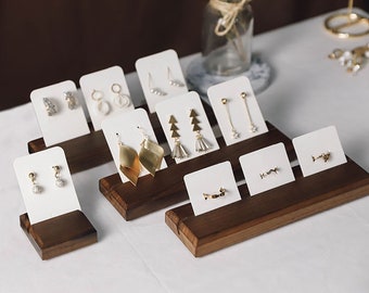 Soporte De Pendientes, Soporte De Tarjeta De Pendientes, Organizador De Pendientes, Portasementales, Soporte De Exhibición De Pendientes, Exhibición De Artesanía