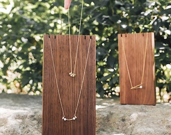 Soporte de collar de madera, Soporte de joyería, Soporte de exhibición de collar, Soporte de exhibición de collar, Exhibición de collar de madera, Exhibición de joyas para exhibición de artesanía