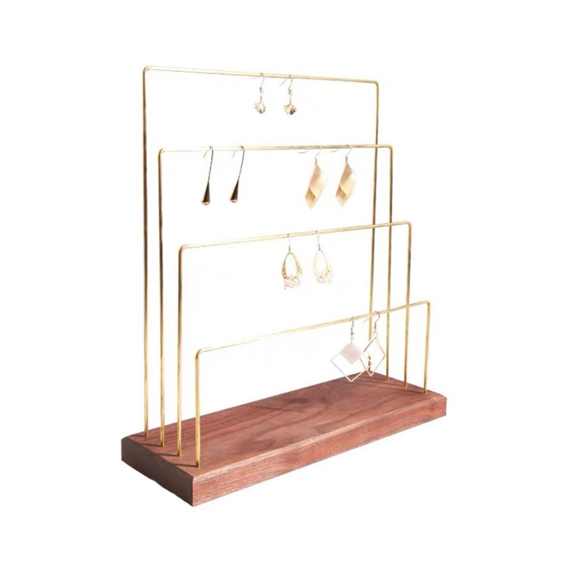4 Tier Earrings Display Earrings Organizer Earrings Rack | Etsy Canada