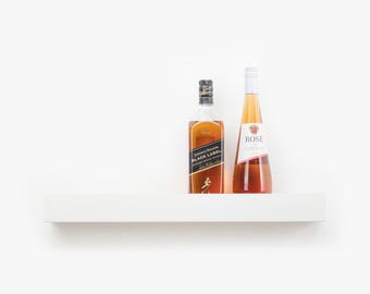 Metal Bar Shelf Floating Wine Rack Liquor Shelves Whiskey Bar Display Bottle Glass Holder Minimalist Barware Man Cave Rack Etsy