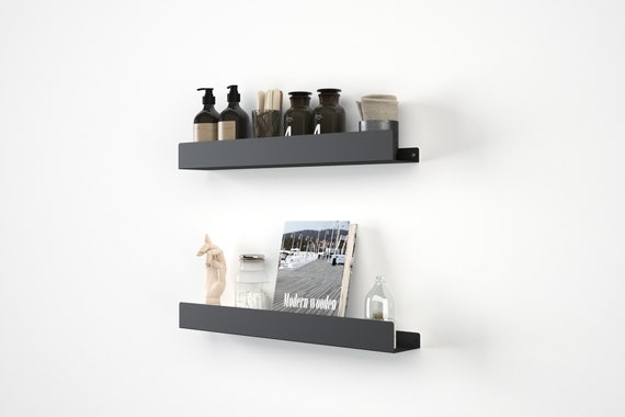 Minimalist Bathroom Shelves Boho Style Floating Shelves Decor