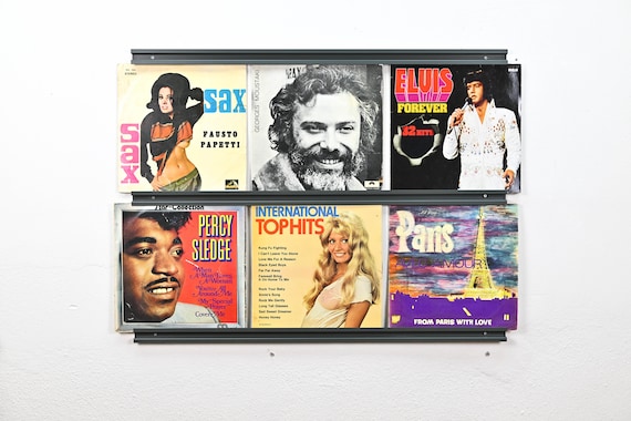 Supporti Per Vinili Da Parete - 6 Mensole In Acrilico Per Dischi, Libri E Collezioni, 4 Pollici - Foto 7