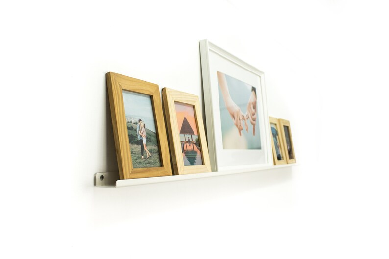 Floating Picture Shelf for Frames / Thin Photo Shelf /Picture Etsy