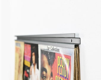 Vinyl Wall Display Wall Mounted / Floating Album Shelf / Vinyl Record Storage Shelf / Record Wall Art / Floating Shelf Wall Display