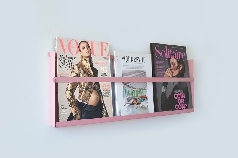 Wandaufbewahrung Zeitungsständer / Zeitung und Buchhalter / | Etsy