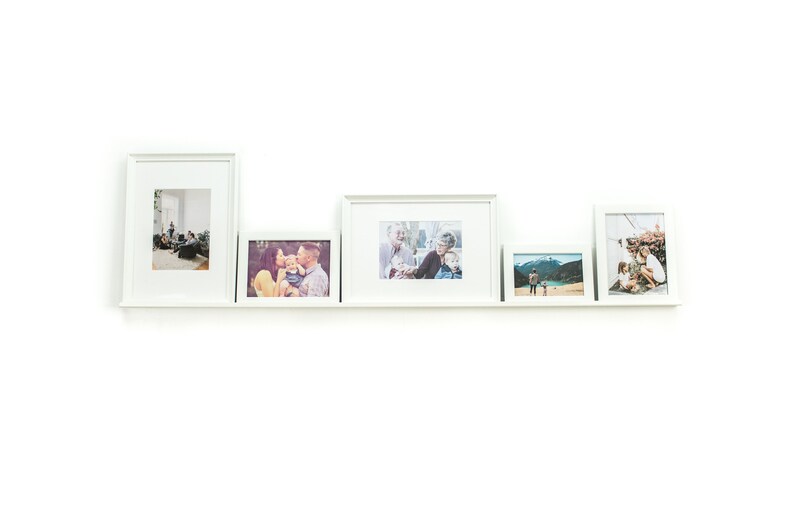Floating Picture Shelf for Frames / Thin Photo Shelf /Picture Etsy
