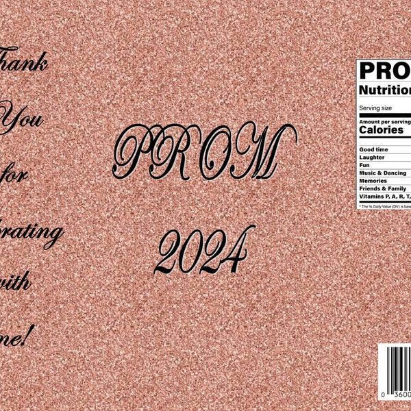 Rose Gold Prom Chip Bag