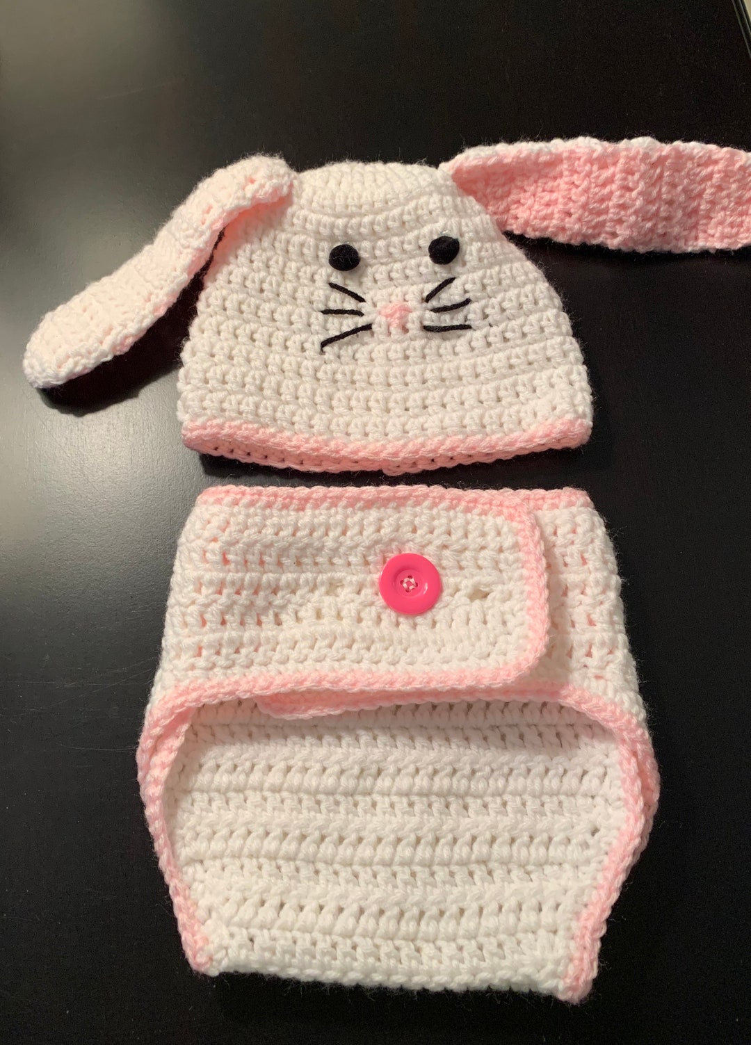 Bunny Diaper Set - Etsy