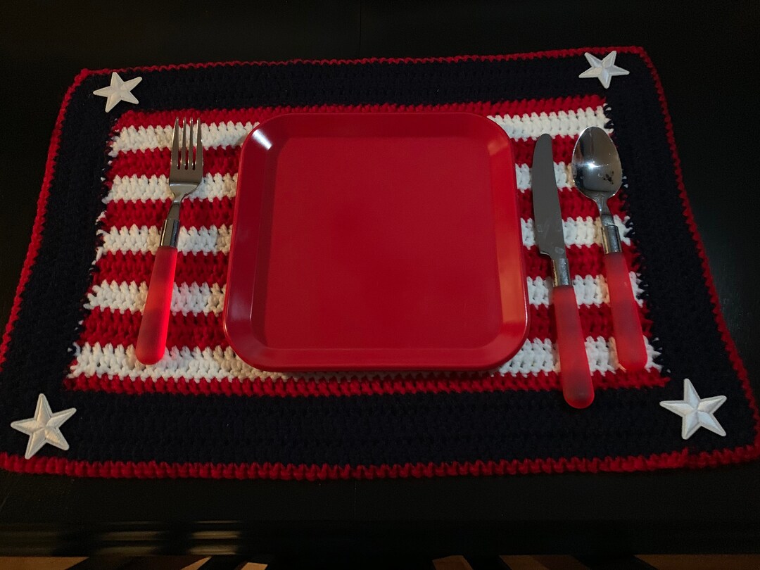 USA Placemats Etsy