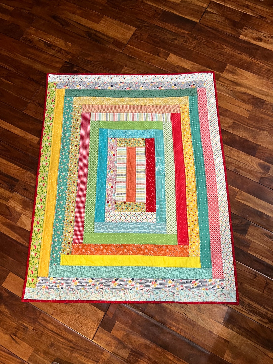 Handmade Baby Quilt Etsy