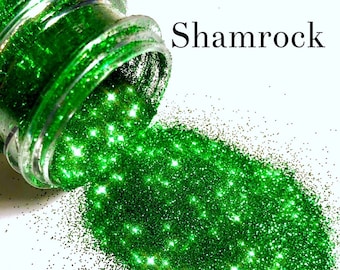 Shamrock / A grass Green Metallic Ultra Fine Polyester Glitter