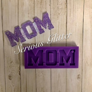 Mom Key Ring Silicone Mold