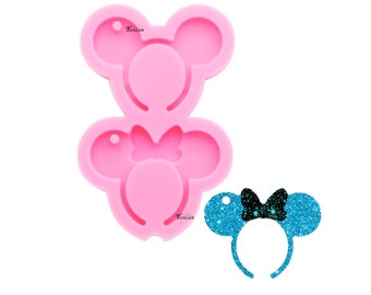 Mouse Ears Headband Silicone Mold