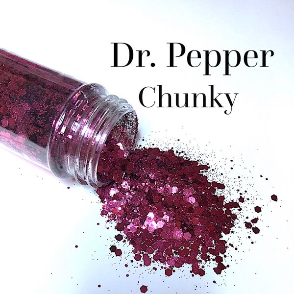 Dr. Pepper CHUNKY Mix/ metallic chunky glitter