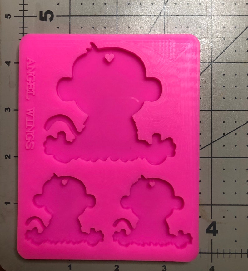 Monkey Family Silicone mold for epoxyresin crafts