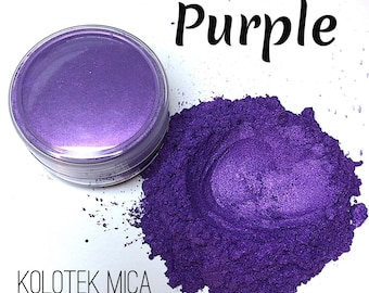 Purple Pearlescent Mica Powder 5g. KOLORTEK Cosmetic Grade