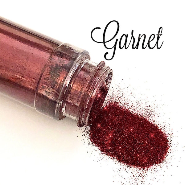 Garnet /  Garnet Color Ultra Fine Polyester Glitter