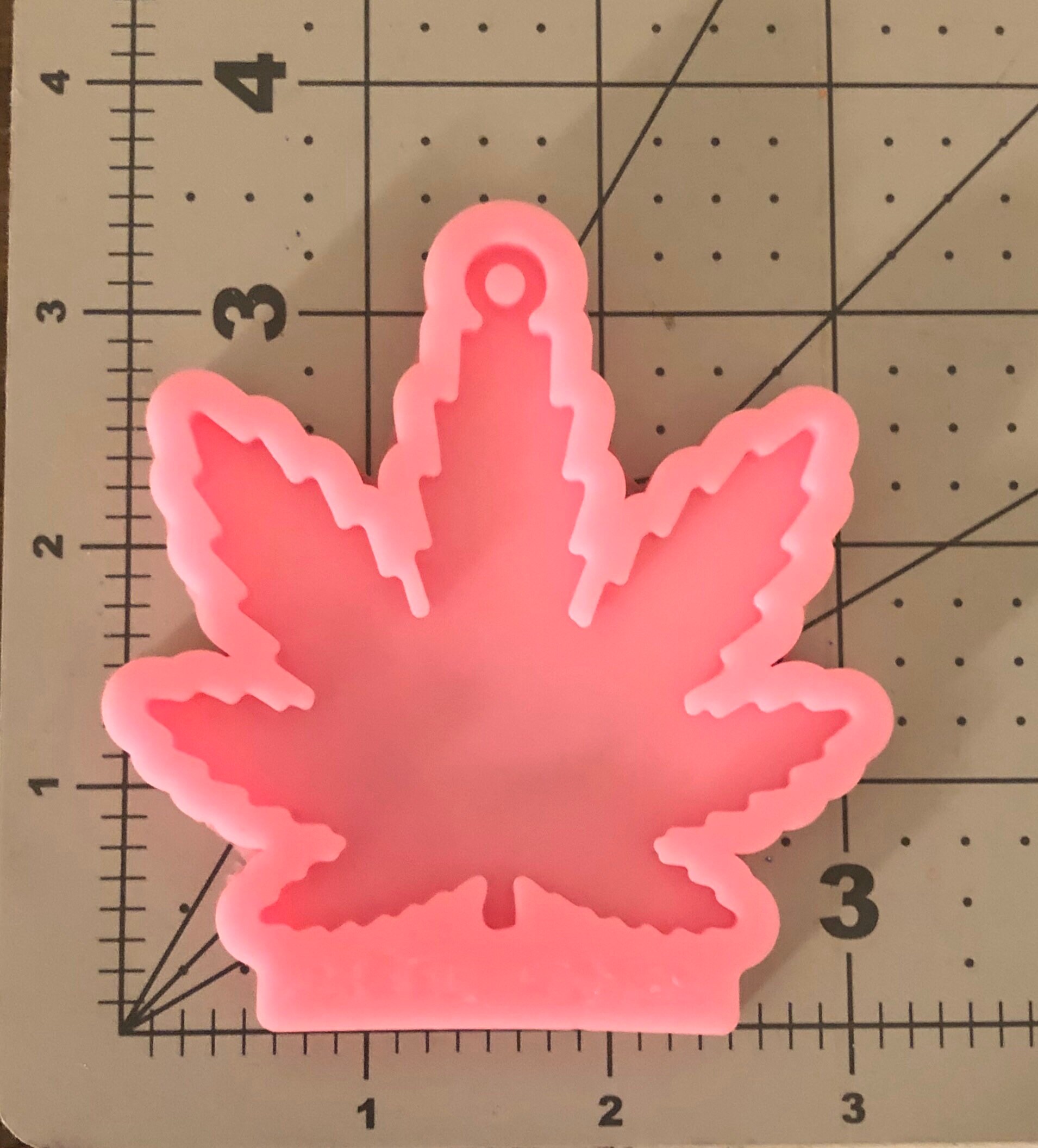 Marijuana Pot Leaf Shiny Silicone Mold for resin/epoxy crafts Etsy