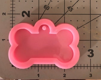 Dog Bone Pet ID Tag Silicone Mold Large