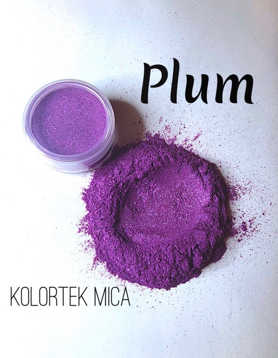 Plum Pearlescent Mica Powder 5g. KOLORTEK Cosmetic Grade 