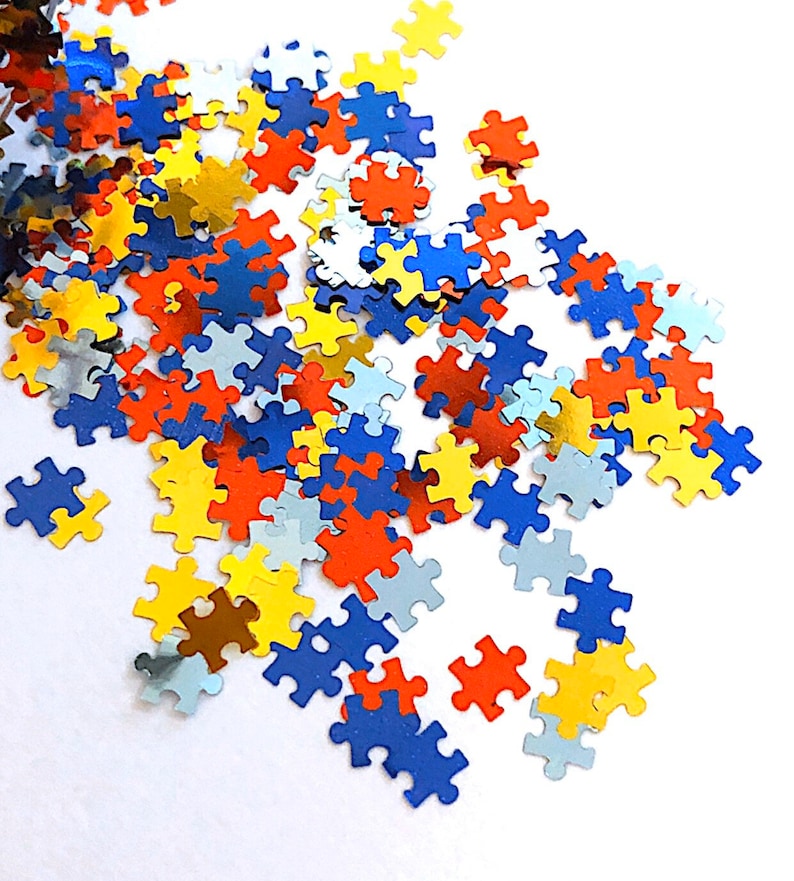 Autism Awareness Colorful Puzzle Piece 3d Print Magic Headband Scarf Sports Headwear Headwrap Bandanas Men Women