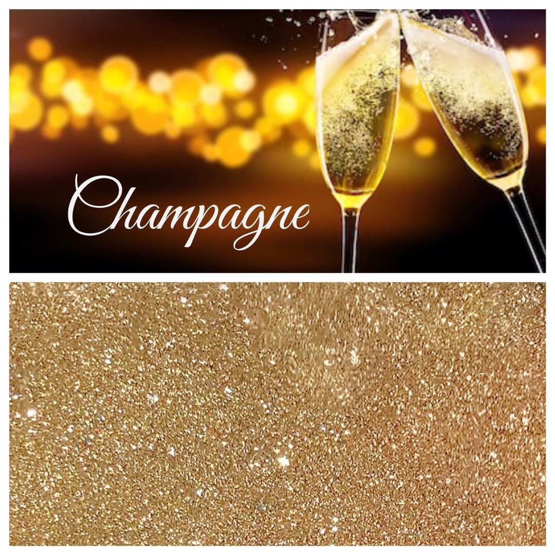 Champagne/ A Gold Metallic Ultra Fine Polyester Glitter - Etsy