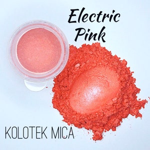 Hot Pink Pearlescent Mica Powder 5g. KOLORTEK Cosmetic grade