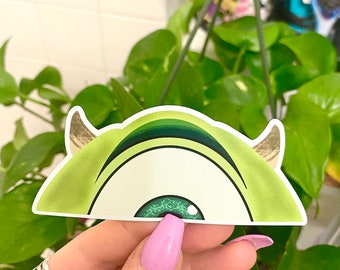 Ímã de geladeira Mike Wazowski | Ímã Monstros S.A. | Ímã de carro da Disney | Ímã de geladeira da Disney