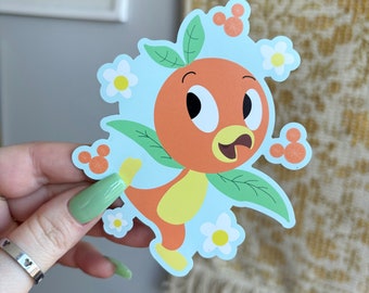 Orange Bird Magnet | Disney Florida Orange Bird Car Magnet | Disney Car Magnet | Disney Refrigerator Magnet