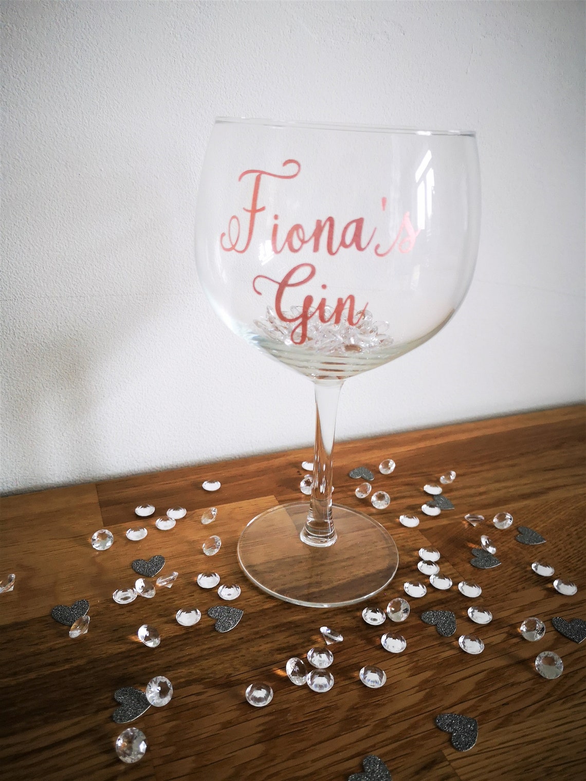 Personalised Gin Glasses Etsy UK