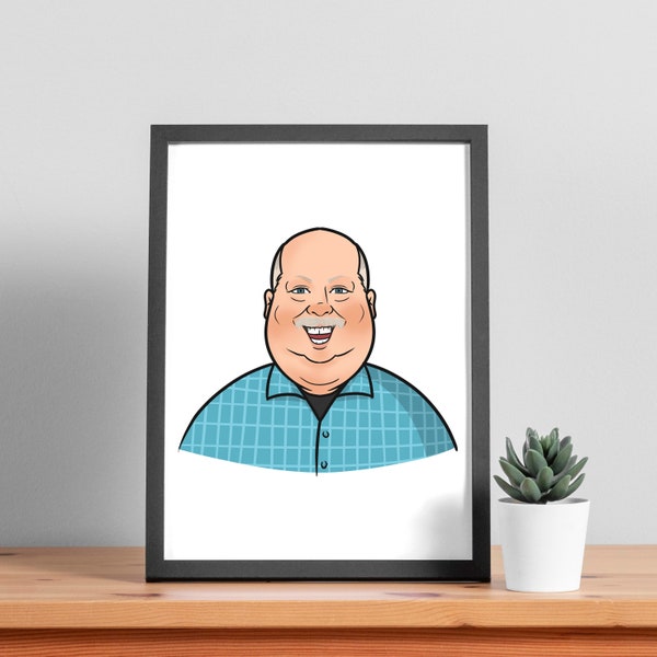 Custom Illustration Portrait from Photo, Funny Caricature, Family Portrait , Personalized Drawing, Personalised Portrait