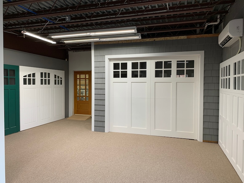 Traditional Wooden Garage Door Etsy