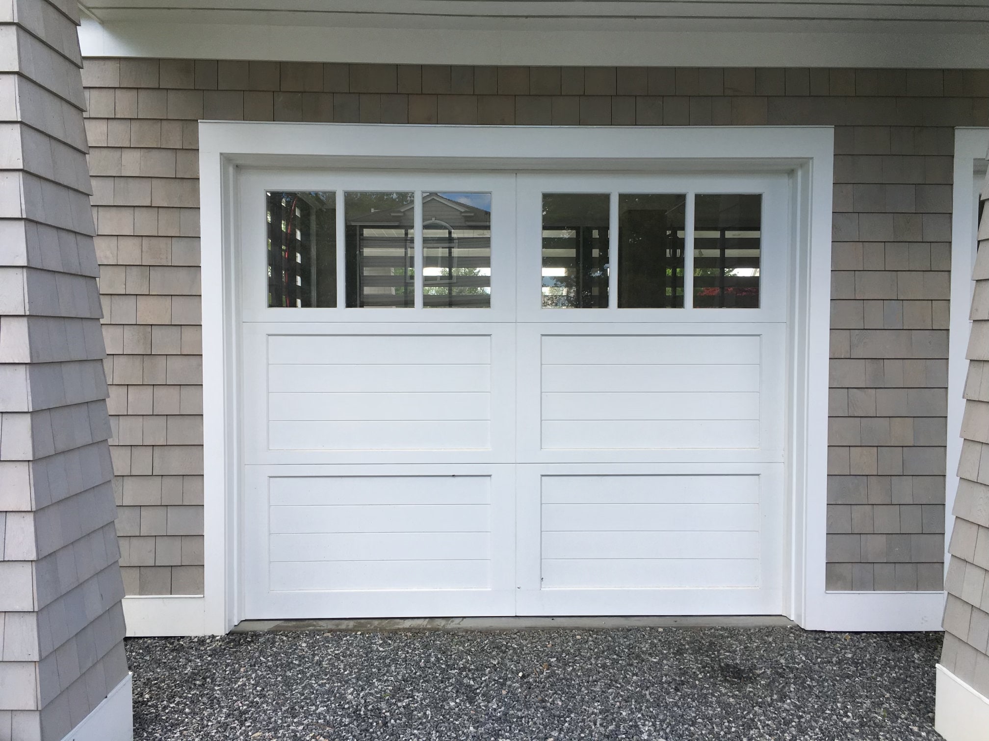 Traditional  Wooden Garage Door