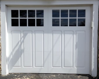 Composite overhead garage door