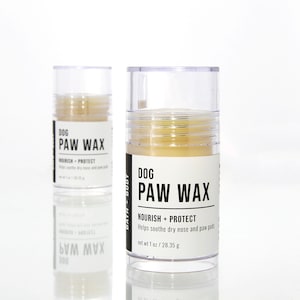 Dog Paw Wax - Dog Balm - 1 oz push-up tube - Unscented