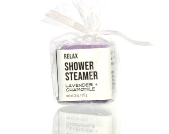 Shower Steamer - Relax - Lavender and Chamomile - Single